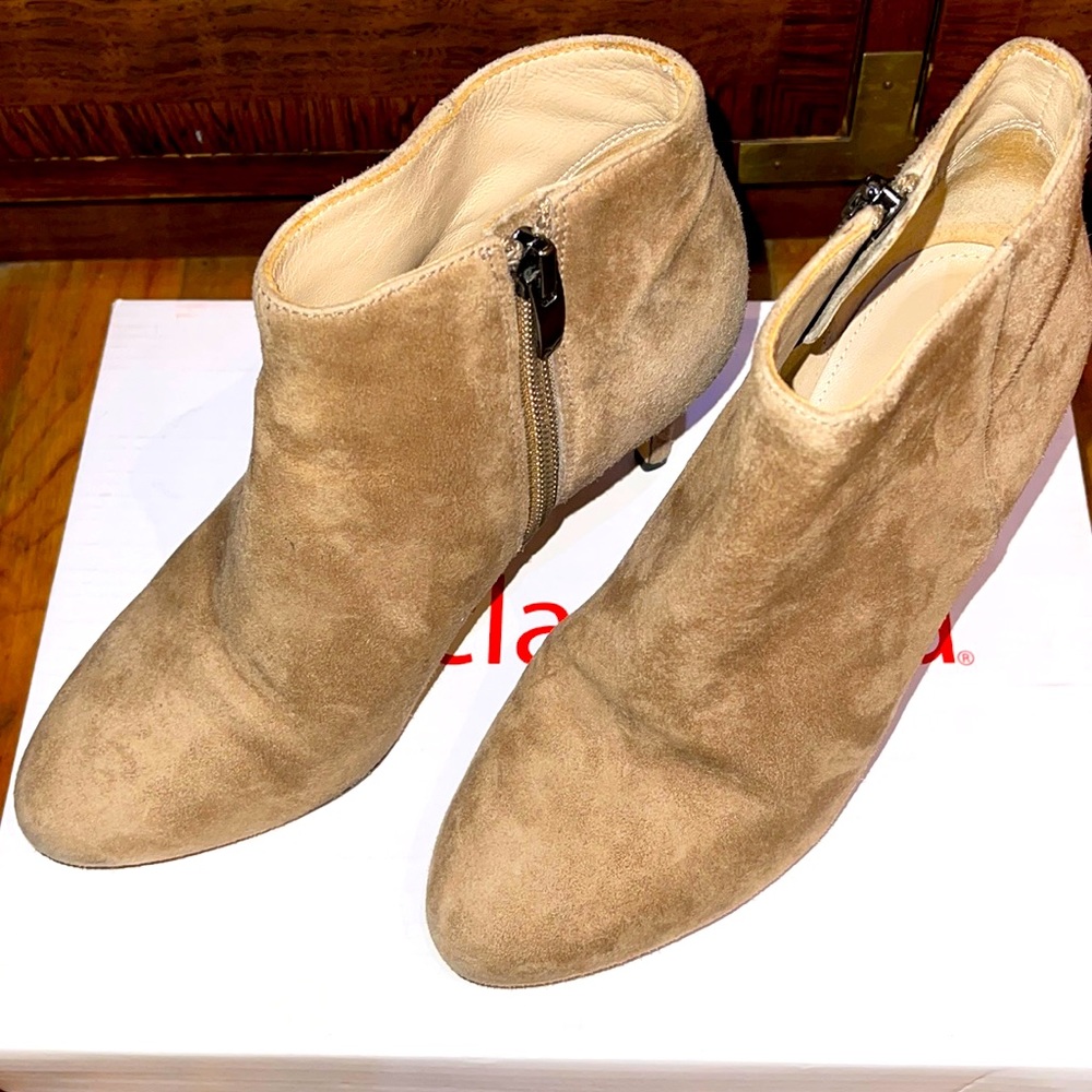 Nude booties